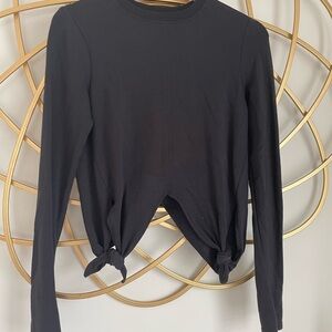 Athleta Top Shirt size XXS black color